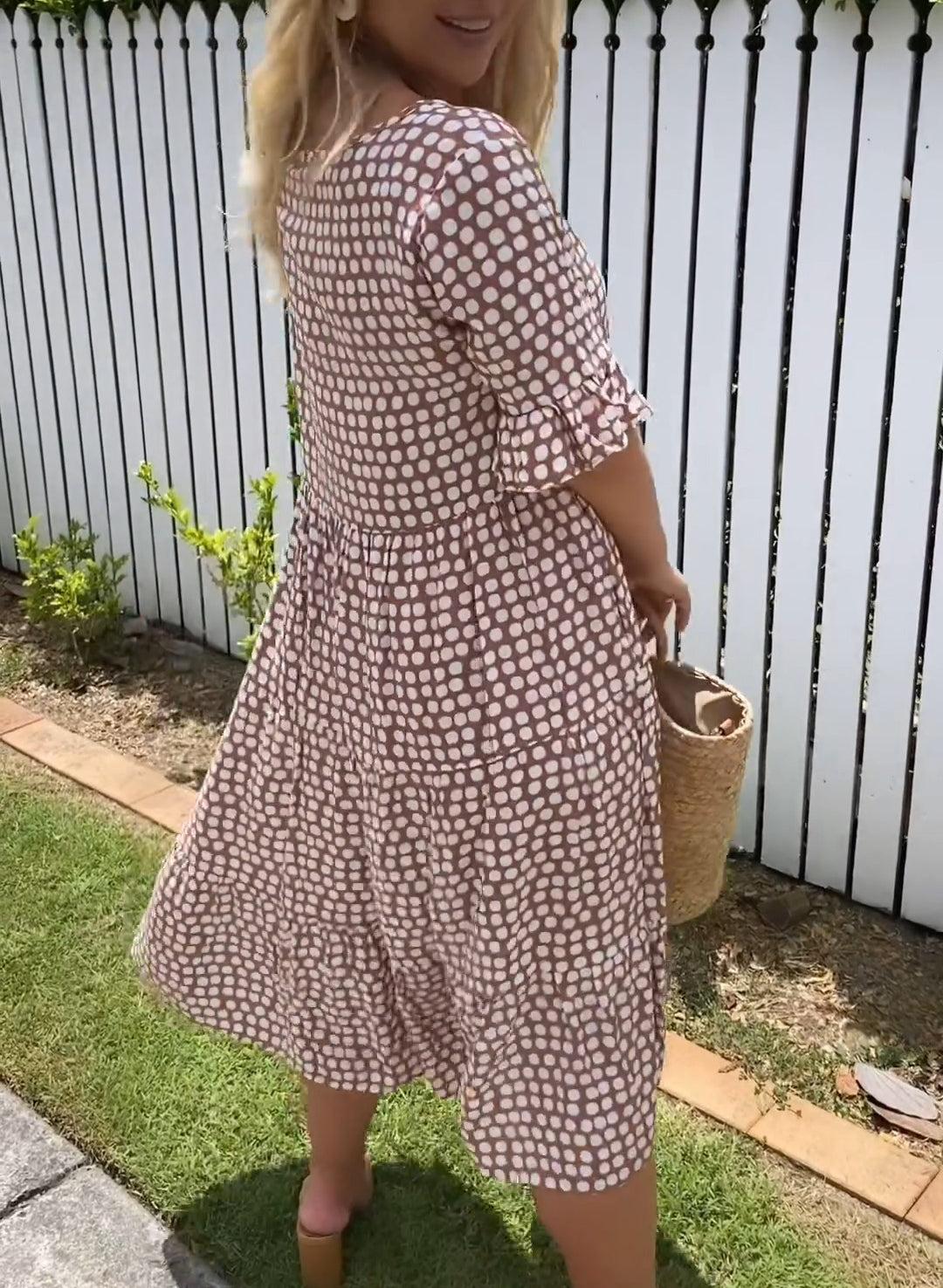 Caterina | Summer Dress Ocean Breeze