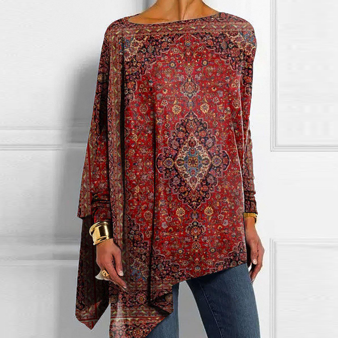 Francesca | Elegant Boat Neck Top