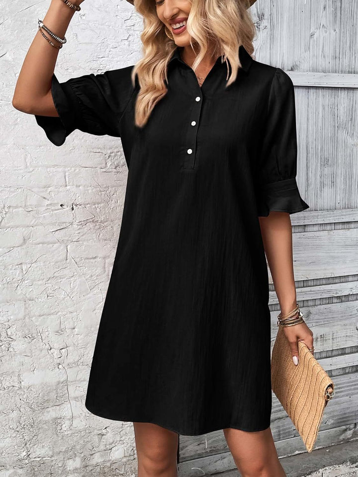 Rose | Elegant Dress with Ruffles