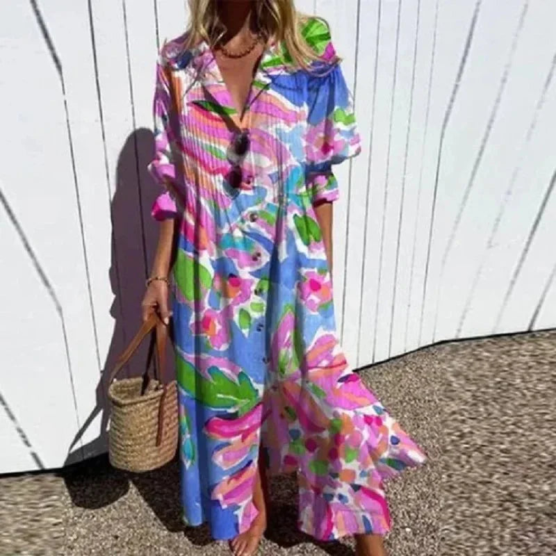 Angela | Boho Beach Dress