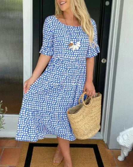 Caterina | Summer Dress Ocean Breeze