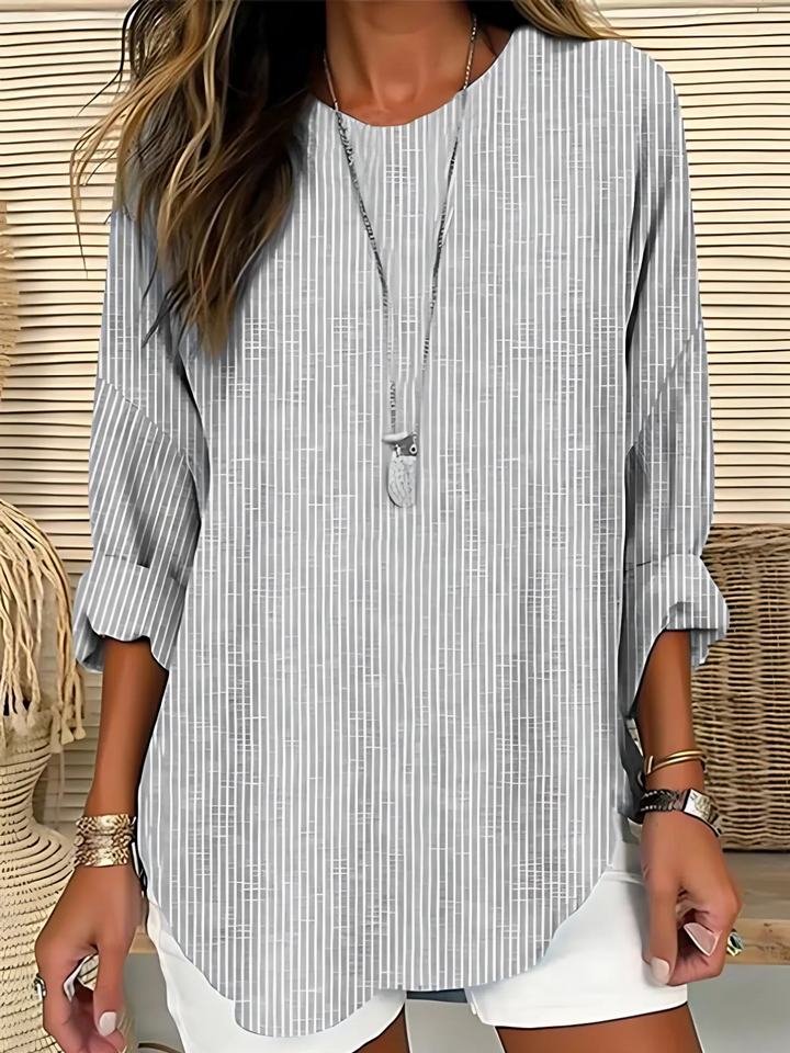 Rosaria | Trendy Striped Blouse