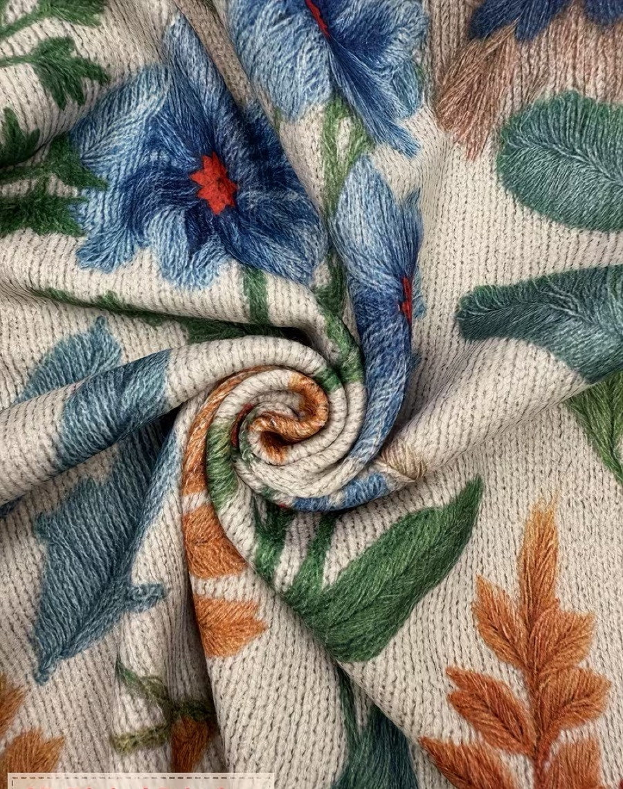 Renata™ | Floral Zip Cardigan Botanical Garden